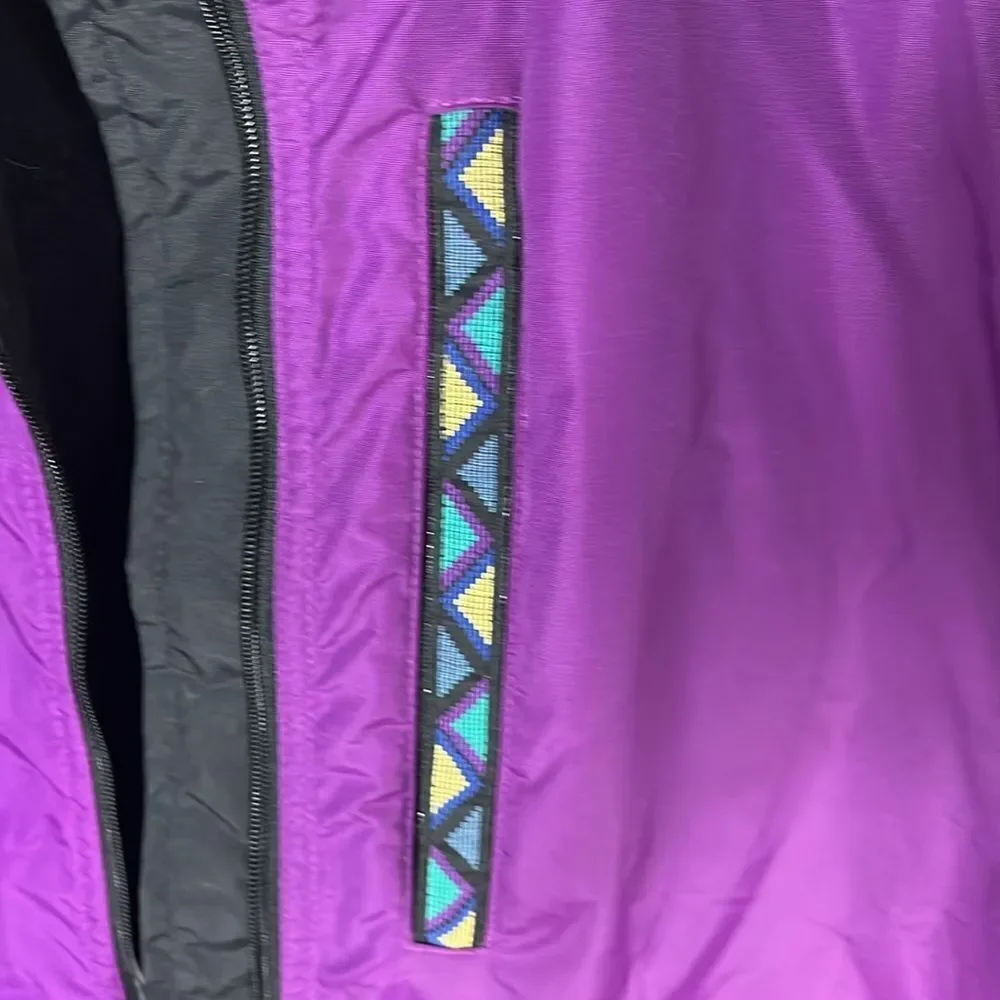 REI Fleece Lined Grape Purple Vest size Youth XL